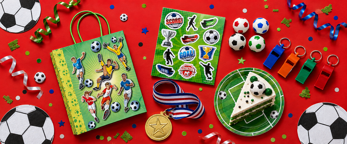 Football Party Bags and Fillers
