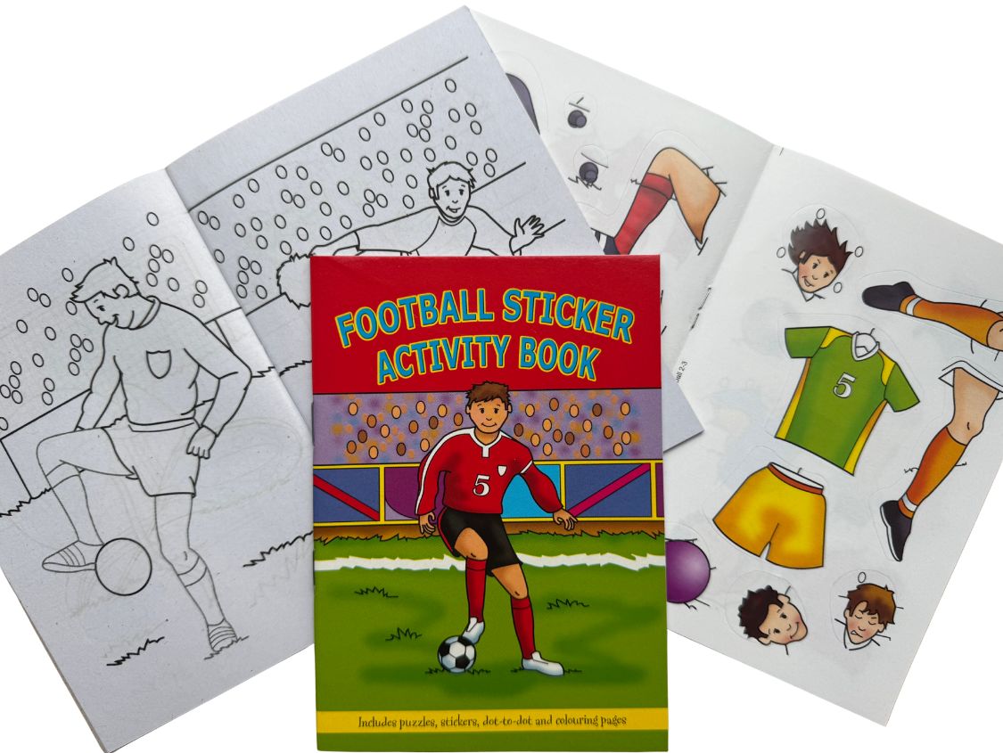 Football Sticker Activity Book