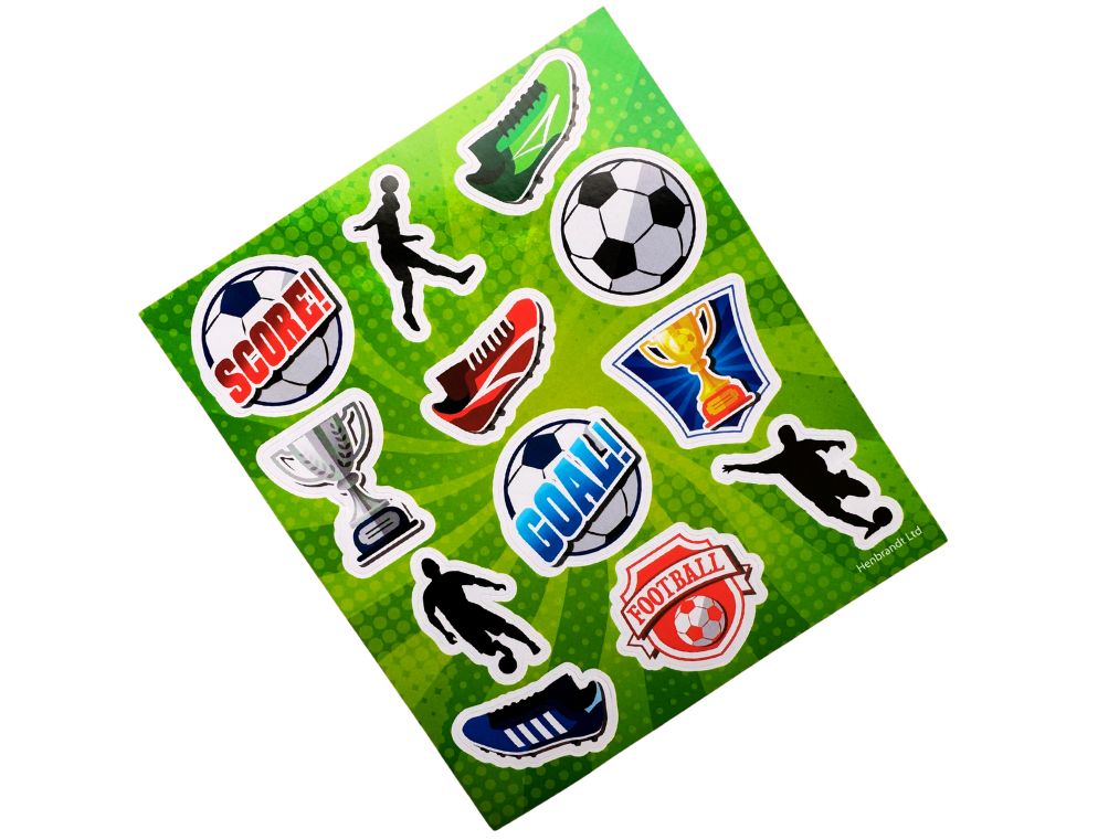 Football Sticker Sheet