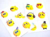 6 Smiley Tattoo Sheet