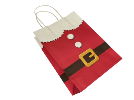 Santa Suit Paper Bag