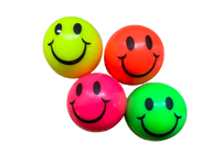 Smiley Neon Bouncy Ball