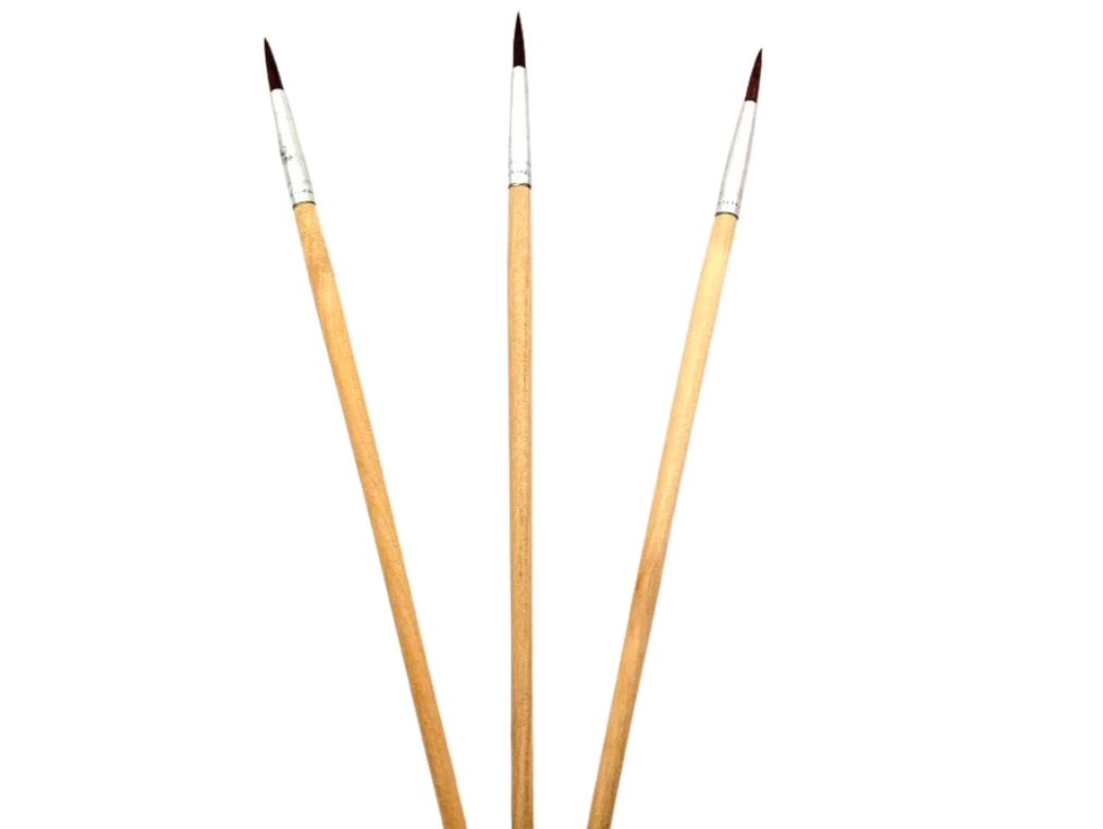 Wooden Handle Paint Brush