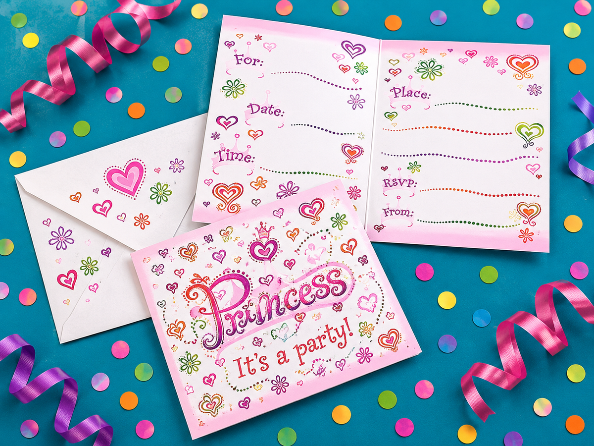 Kids Party Invitations 