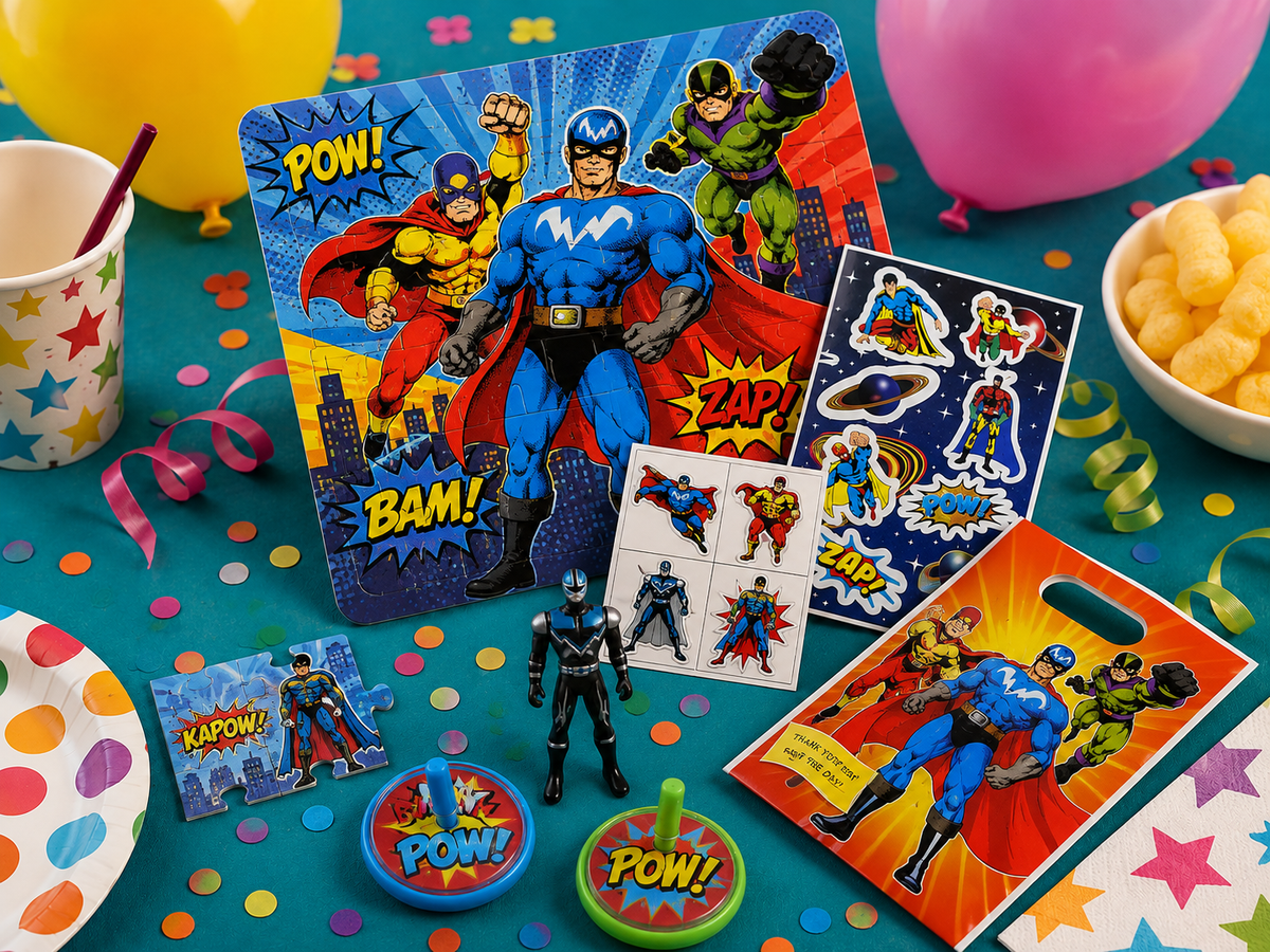 Superhero Party Bag Fillers