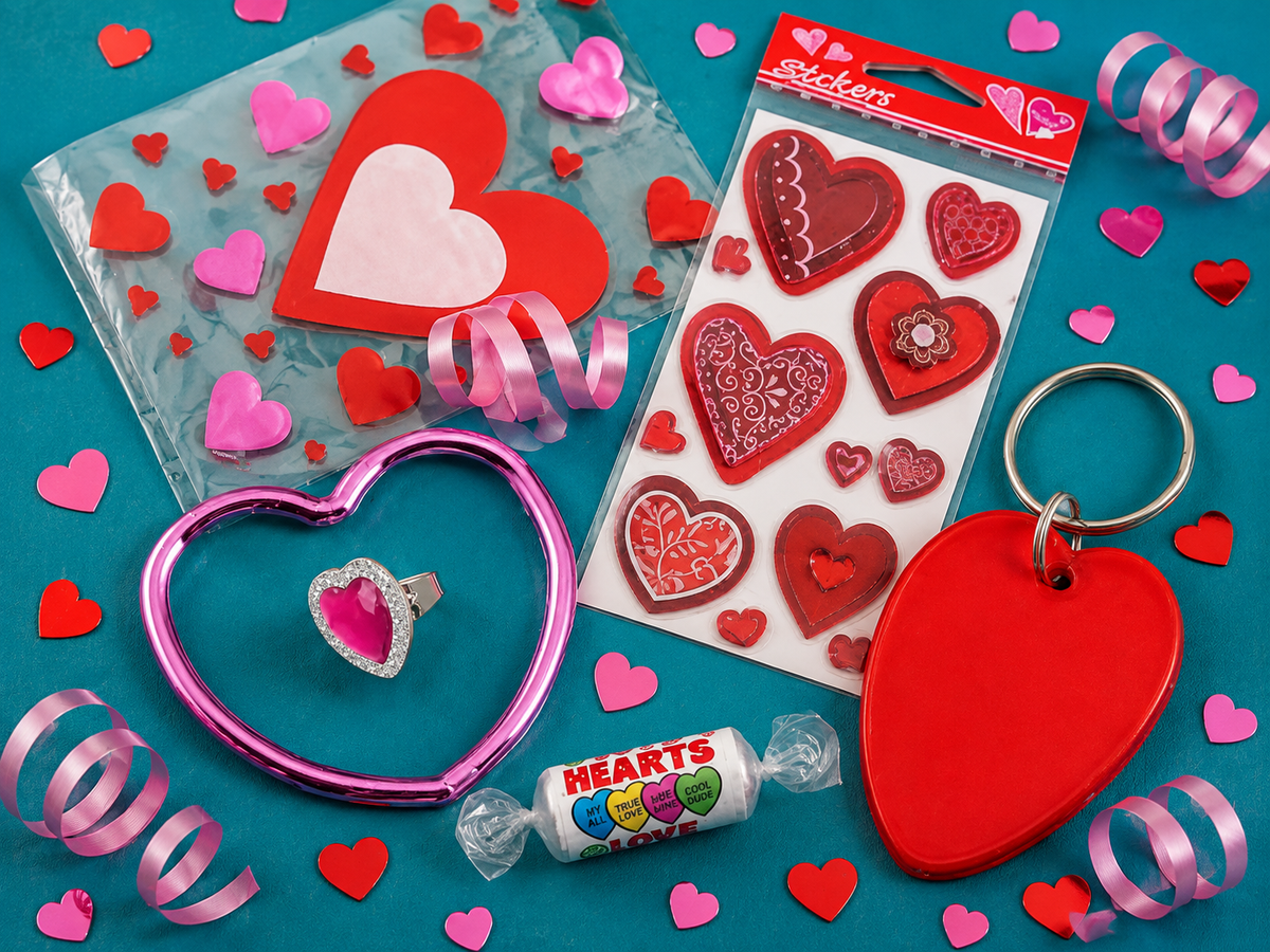 Valentines Party Bags & Fillers 