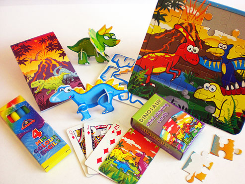Deluxe Dinosaur Wedding Activity Bag