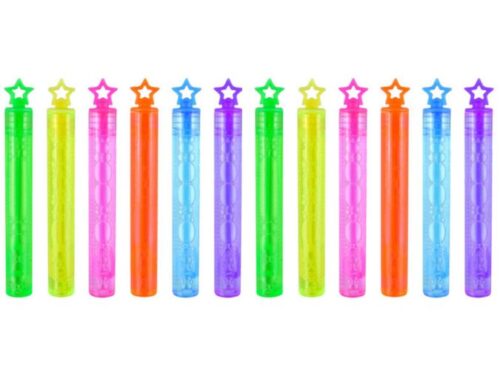 12 Pack Neon Bubble Tubes