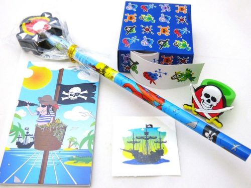 Pirate Stationery Paper Party Bag
