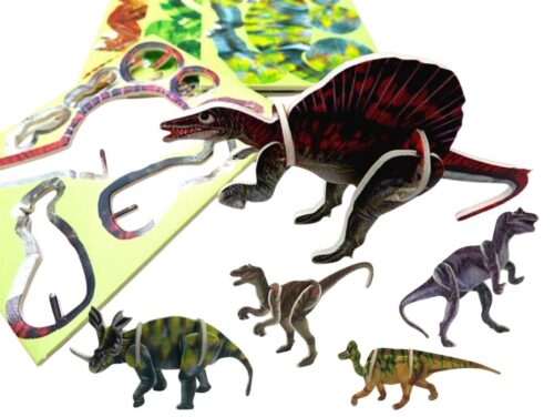 Realistic Dinosaur 3D Puzzle