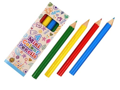 4 Colouring Pencils Boxed
