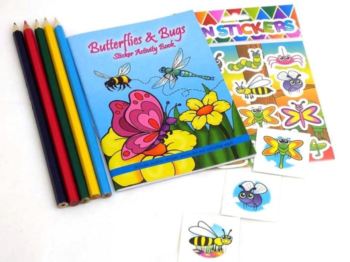 Butterflies & Bugs Sticker Party Bag
