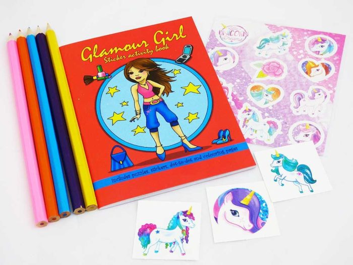 Glamour Girl Sticker Party Bag