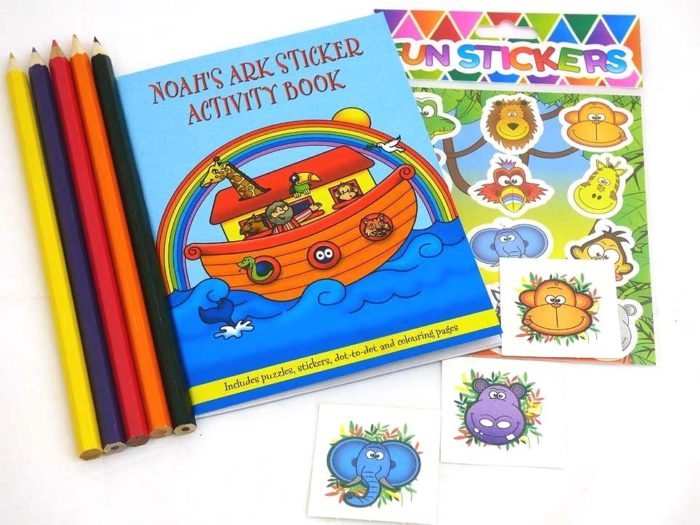 Noah's Ark Sticker Party Bag