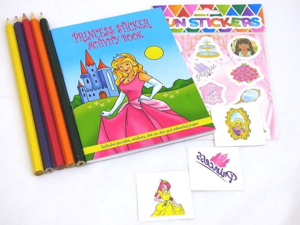 Princess Sticker Party Bag