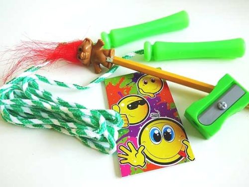 Smiley Troll & Skipping Rope Party Bag