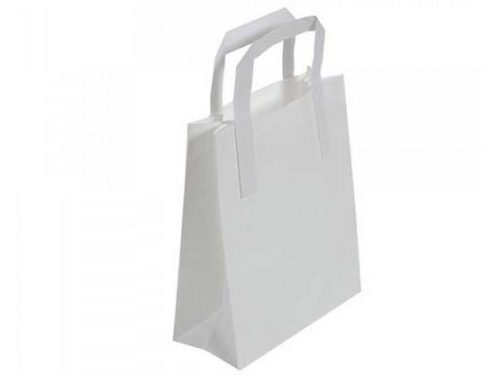 White Recyclable Carry Bag