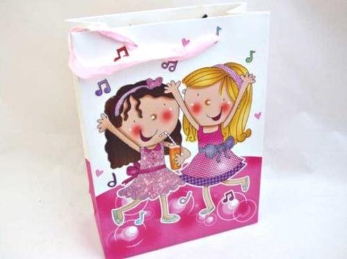 Large Sparkly Best Friends Gift Bag
