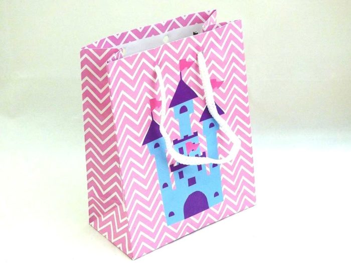 Princess Castle Gift Bag (15x12x6)