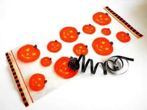 Pumpkin Cellophane Bag