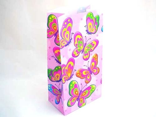 Butterfly Paper Party Bag (25x13x8)