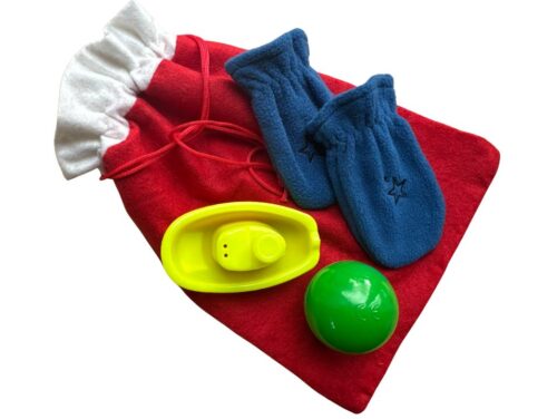 Baby Boy Filled Christmas Sack