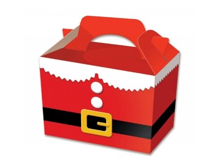 Christmas Santa Suit Box