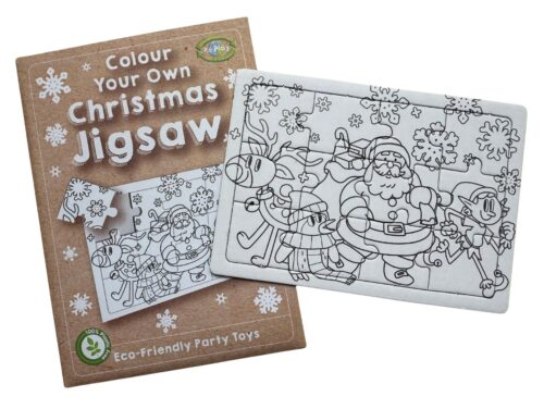 Colour in Christmas Jigsaw