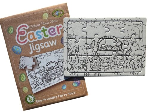 Colour-in Easter Jigsaw