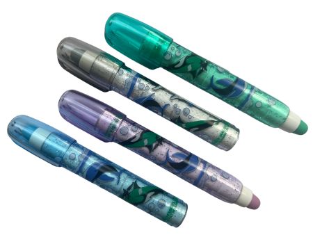Dolphin Design Pen Shape Eraser