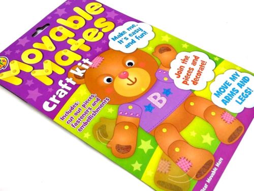 Easy Craft Kit - Movable Mates - TEDDY