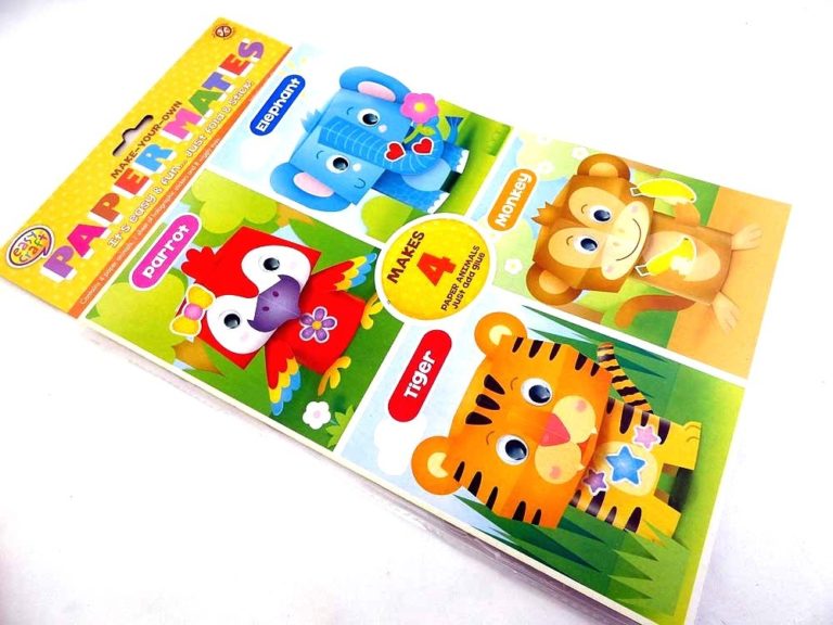 Easy Craft Kit Paper Mates JUNGLE All About Party Bags