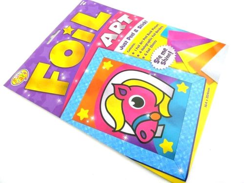 Easy Craft Kit - Foil Art - PONY