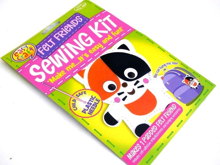 Easy Craft - Felt Friends Sewing Kit - CAT