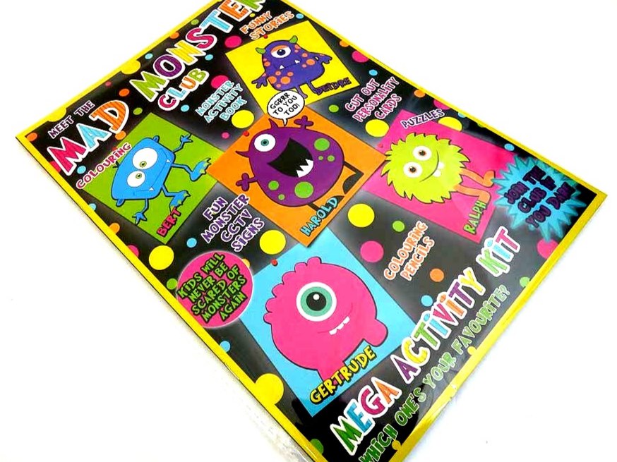 Mad Monster Club Activity Pack