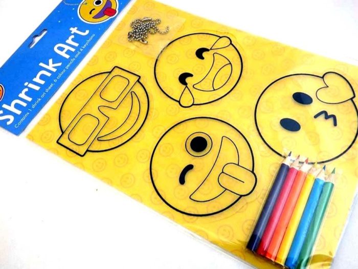 Emoji - Easy Craft Shrink Art Kit