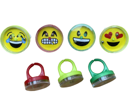 Emoji puzzle ring