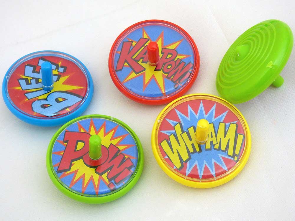 Super Hero Spinning Top