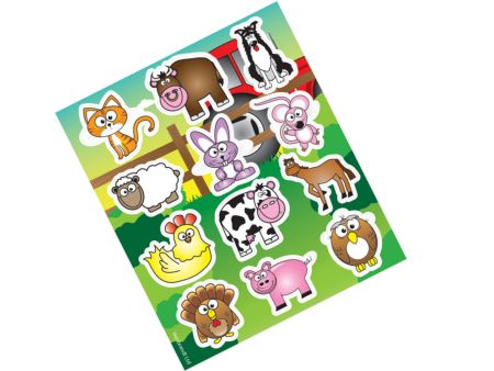 Farm Animals Sticker Sheet