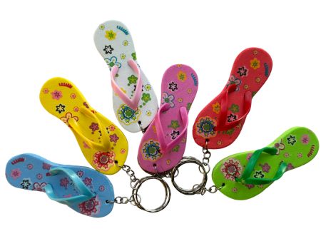 Flip Flop Key Ring