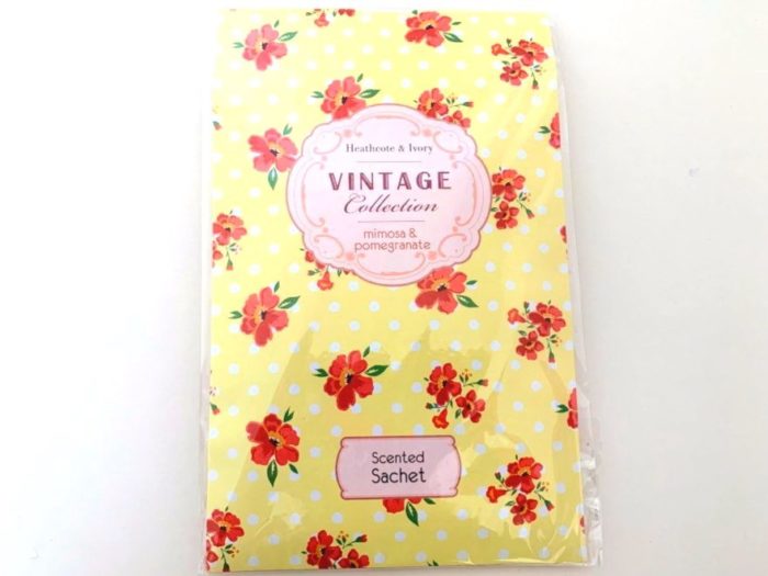 Heathcote & Ivory Vintage Collection Scented Sachet