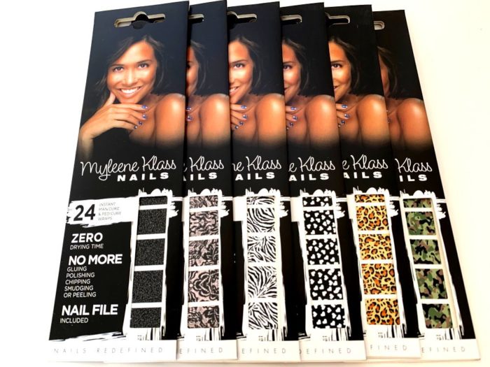 Myleene Klass Nail Wraps - Black & Camo Collection