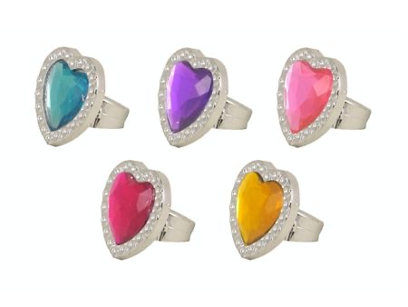 Heart Jewelled Ring