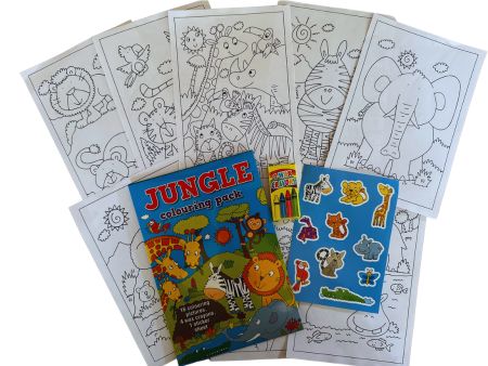 Jungle Colouring Pack
