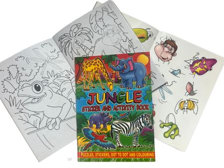 Jungle Sticker Activity Book