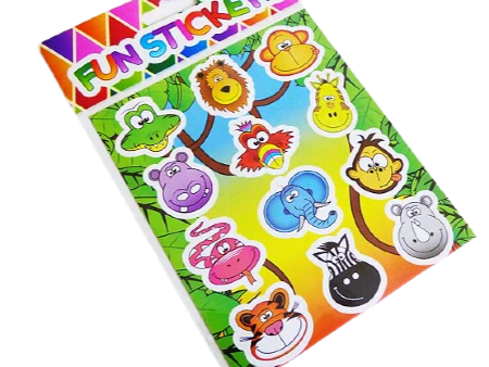 Jungle Zoo Animal Sticker