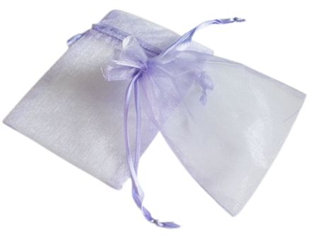 Medium Lilac Organza Bag