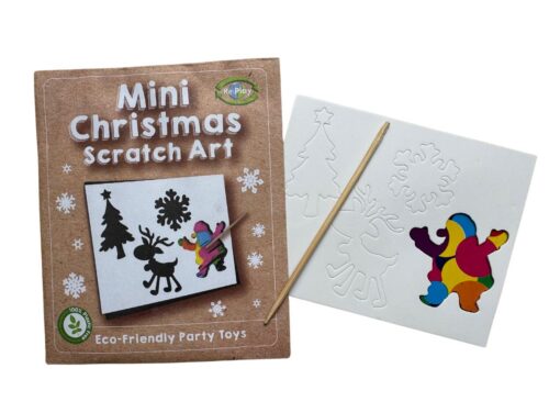 Mini Christmas Scratch Art
