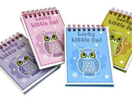 Owl Hardback Note Pad
