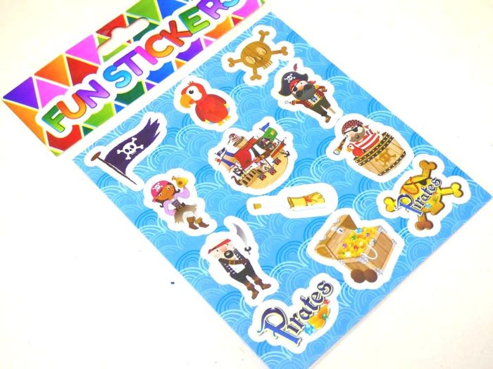 Pirate Sticker Sheet